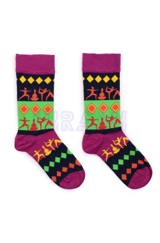 Calcetines de bambú Hop Hare (36-40) - Posturas de yoga