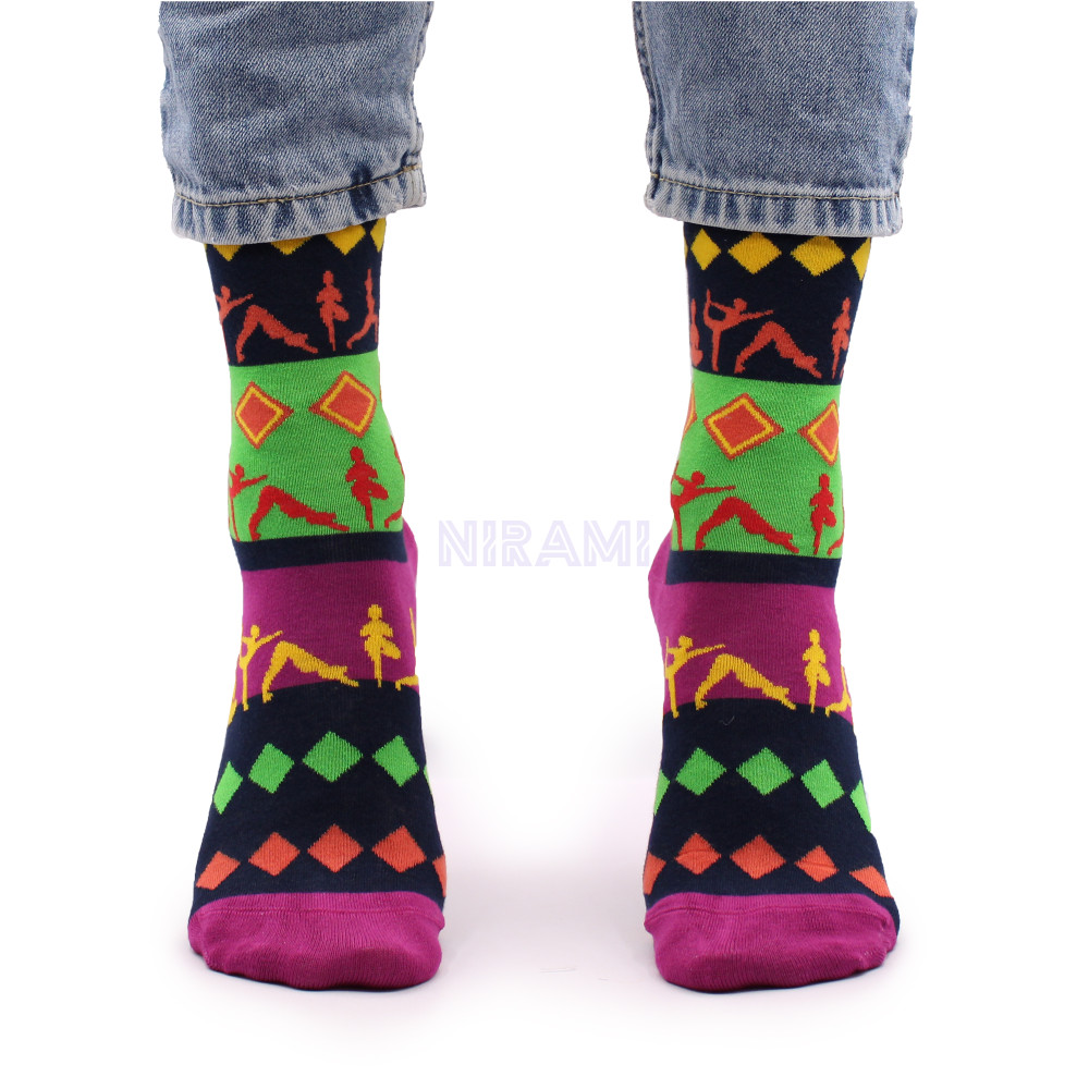 Calcetines de bambú Hop Hare (36-40) - Posturas de yoga