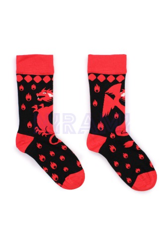 Calcetines de bambú Hop Hare (36-40) - Dragon Rojo