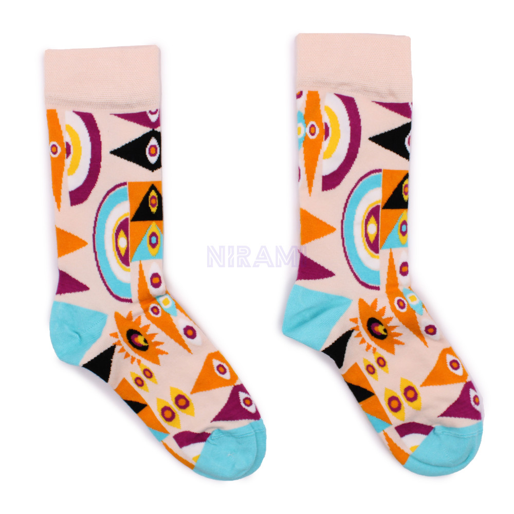 Calcetines de bambú Hop Hare (36-40) - Mal de ojo psicodélico