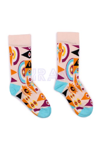 Calcetines de bambú Hop Hare (36-40) - Mal de ojo psicodélico