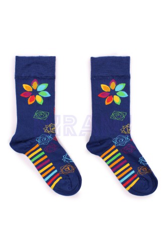 Calcetines Hop Hare (41-46) - Chakra del arcoíris