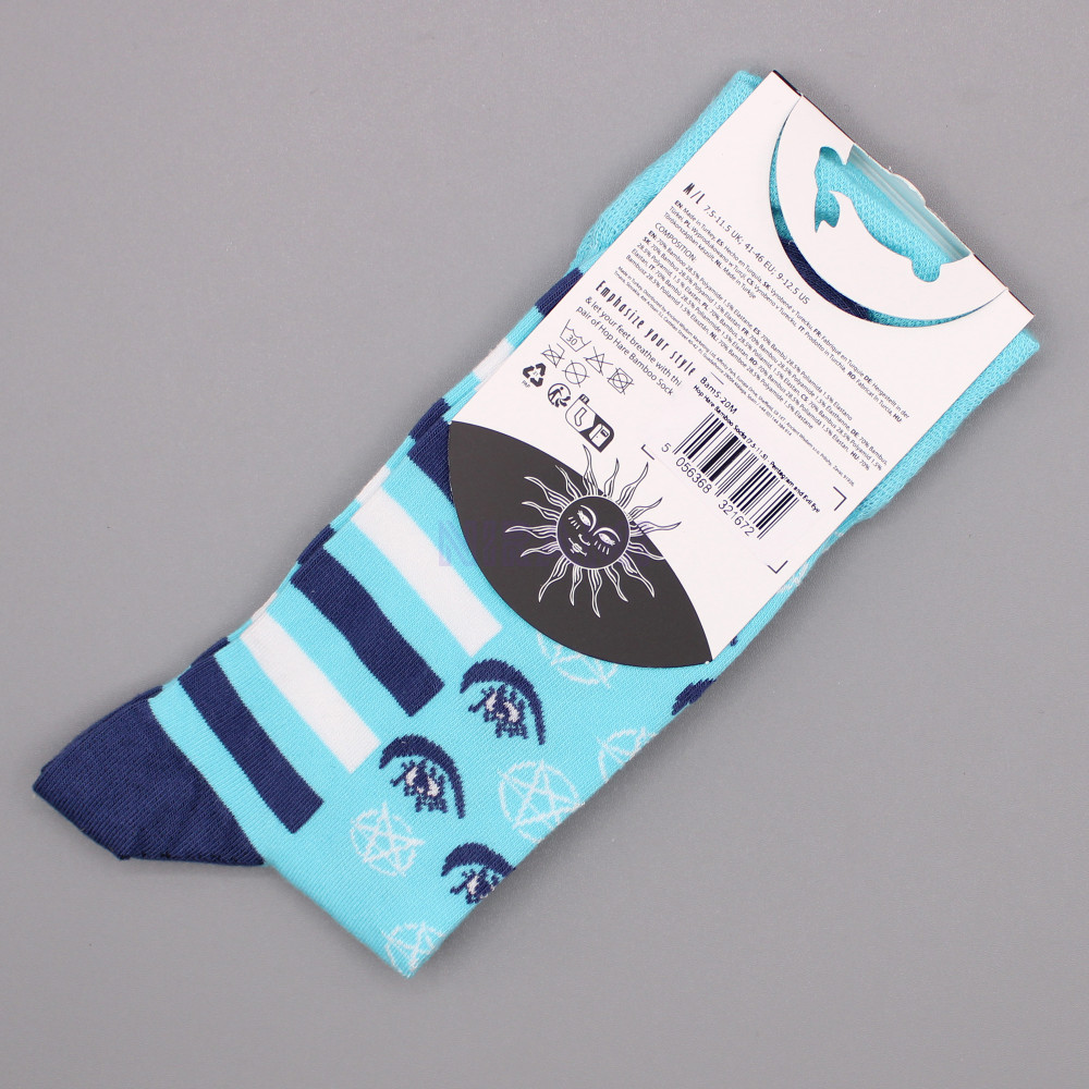 Calcetines de bambú Hop Hare (36-40) - Pentagrama y mal de ojo