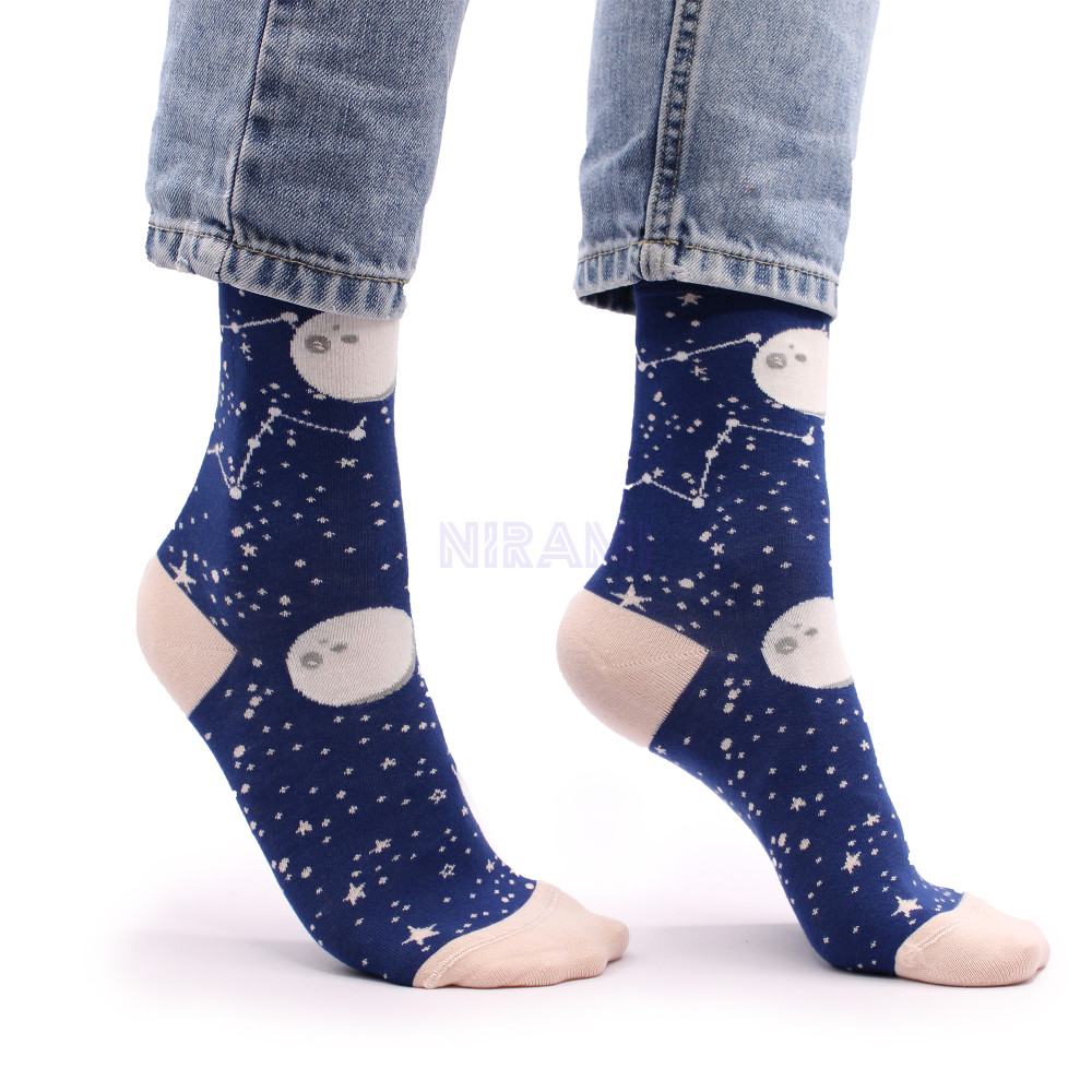 Hop Hare Bamboo Socks (41-46) - Moon Walk