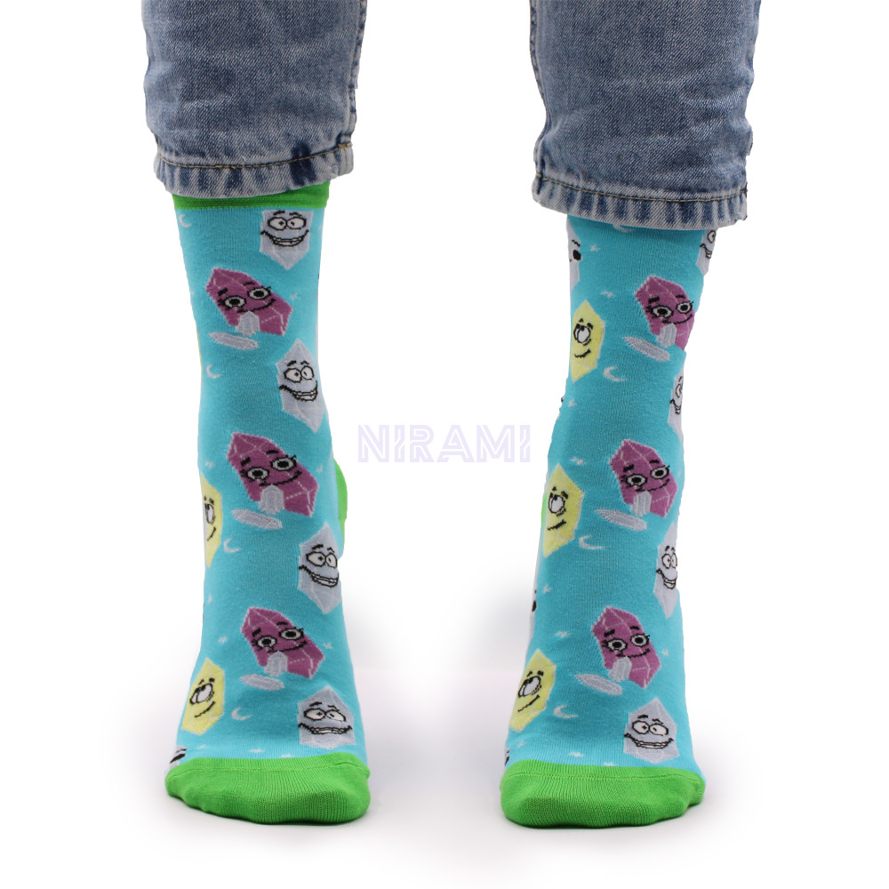 Calcetines de bambú Hop Hare (36-40) - Piedras de la suerte