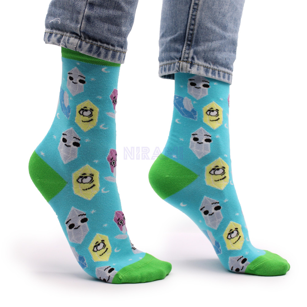 Calcetines de bambú Hop Hare (36-40) - Piedras de la suerte