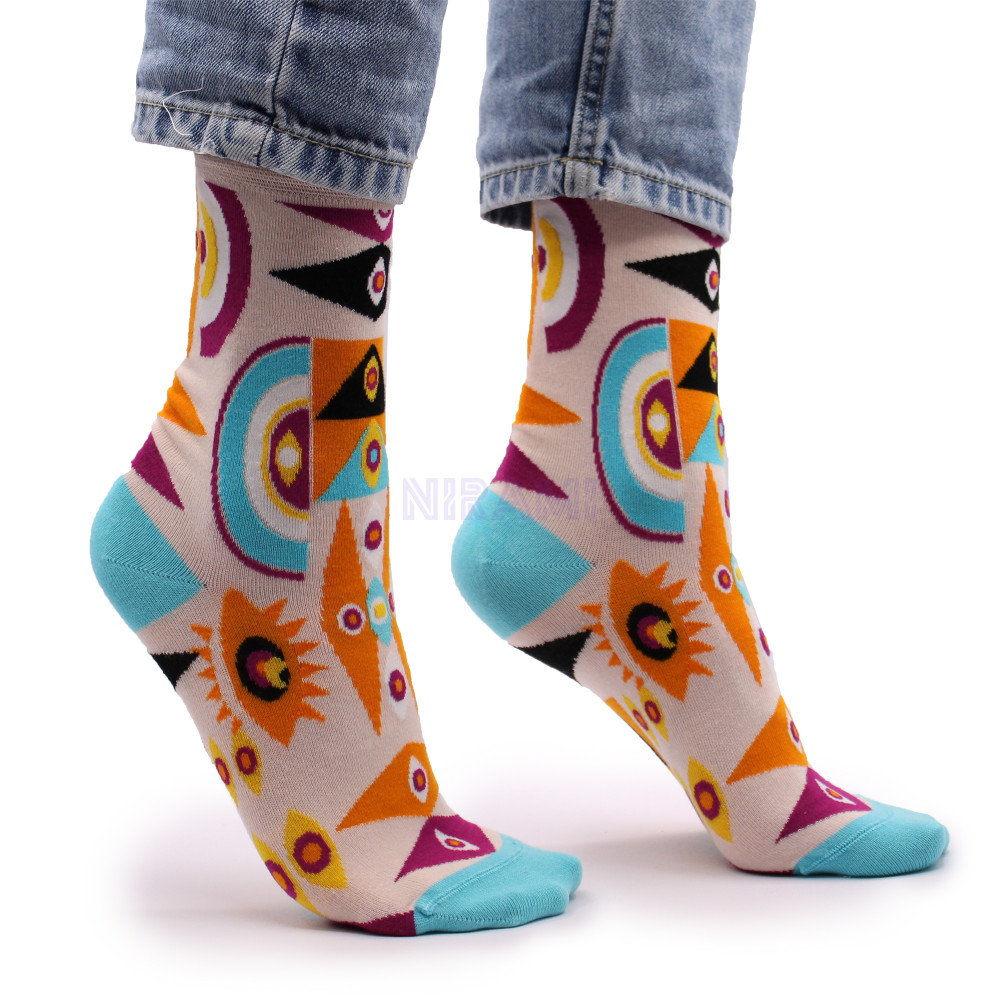Calcetines de bambú Hop Hare (36-40) - Mal de ojo psicodélico