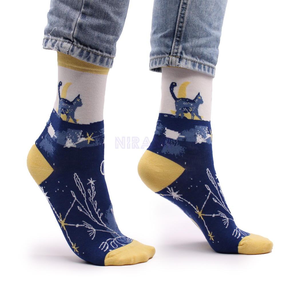 Calcetines Hop Hare (41-46) - Gato Medianoche