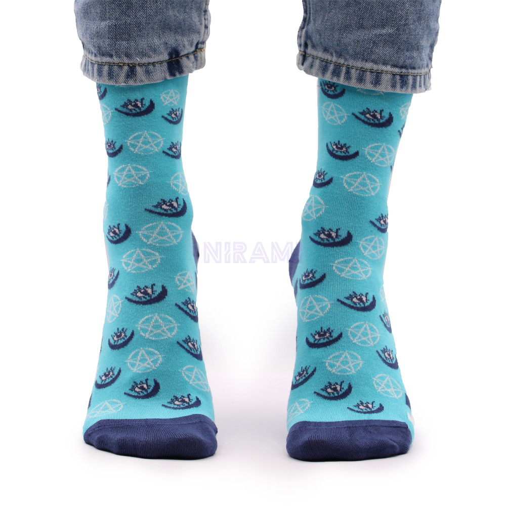 Calcetines de bambú Hop Hare (36-40) - Pentagrama y mal de ojo