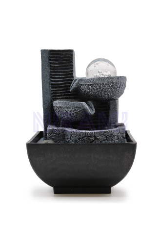 Fuente de agua de sobremesa - 18 cm - Jarrones relajantes