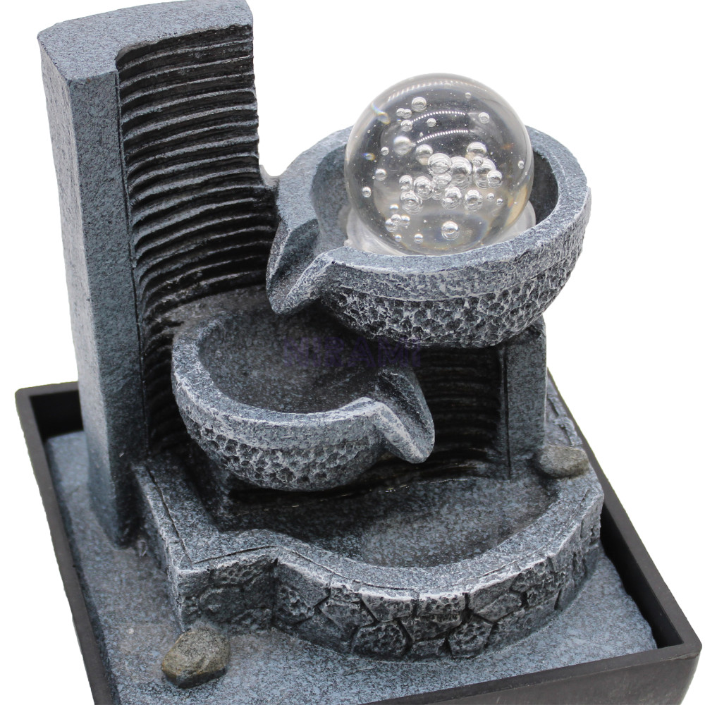 Tabletop Water Fountain - 18cm - Relaxing Vases