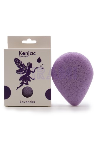 Esponja Facial Konjac - Lavanda - Calmante