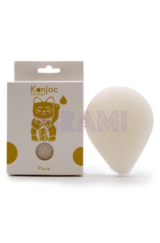 Esponja Facial Konjac - Natural - Pieles Sensibles