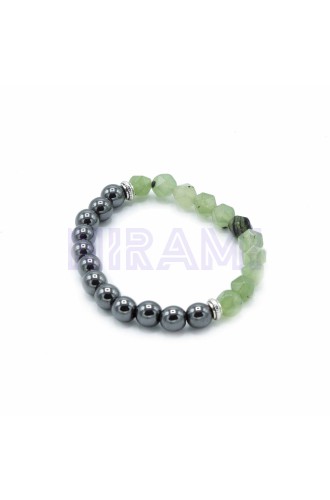 Jade Pulsera de Piedra Preciosa Tallada - Magnético