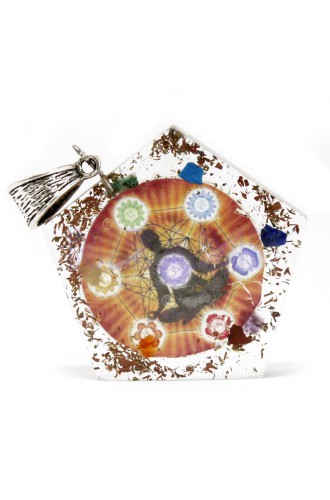 Colgante de Orgonita - Pentagon Chakra