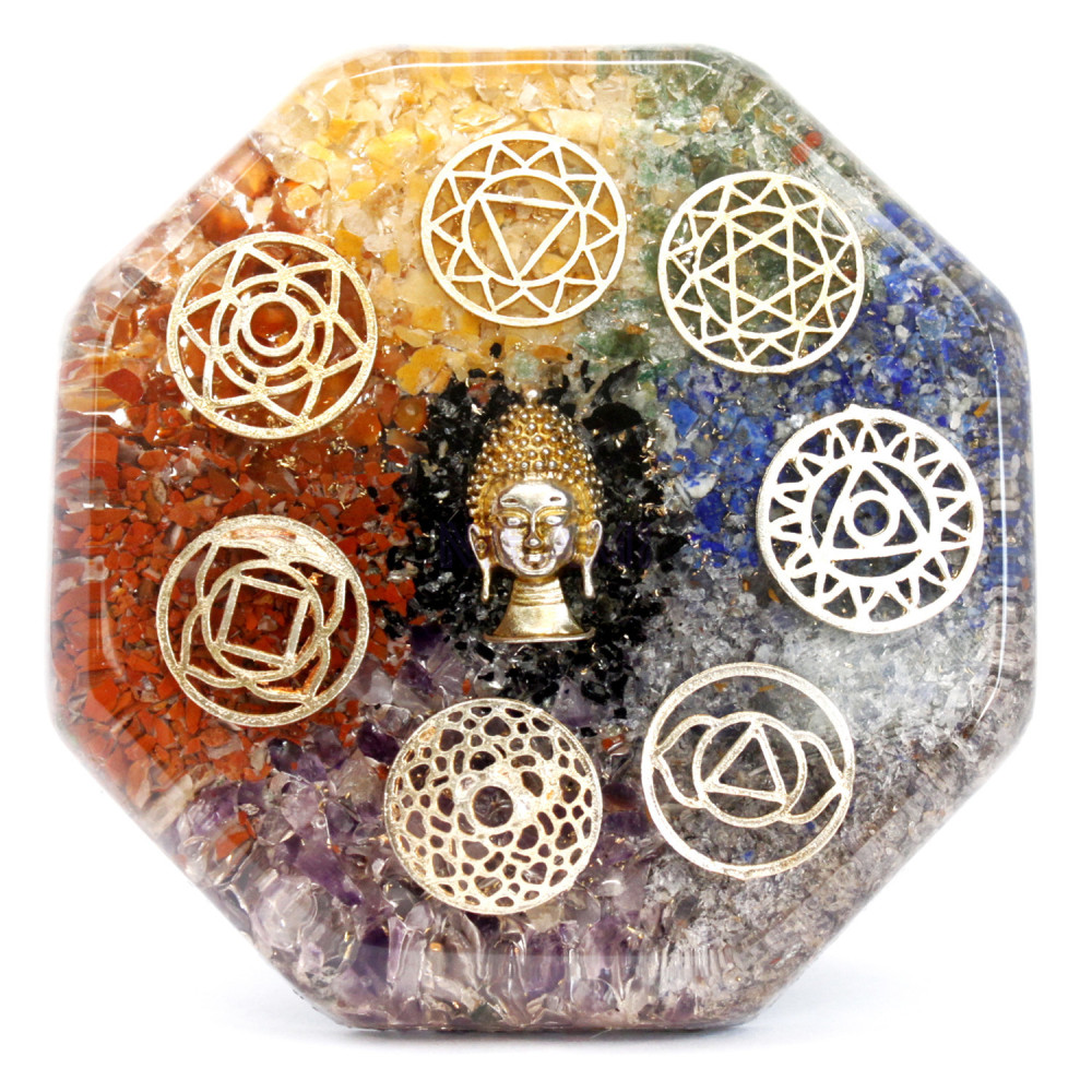 Buda Chakra Orgonite de oficina -Grande