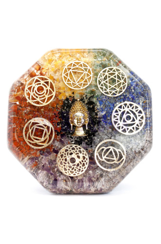 Buda Chakra Orgonite de oficina -Grande