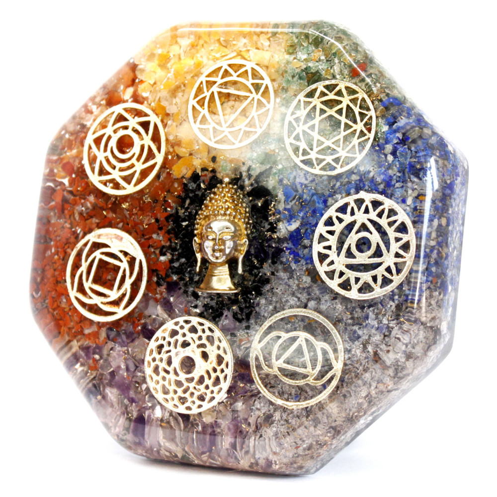 Buda Chakra Orgonite de oficina -Grande