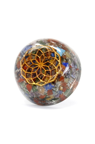 Piedras múltiples Orgonite de oficina