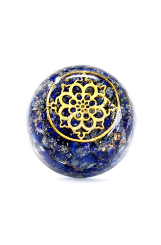 Cúpula de lapis lázuli Orgonite de oficina