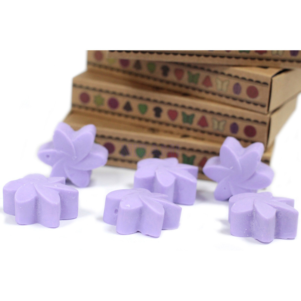 Campos de lavanda - Caja de 6 ceras de Soja