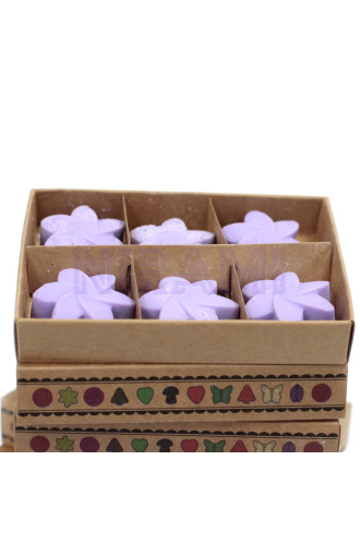 Campos de lavanda - Caja de 6 ceras de Soja