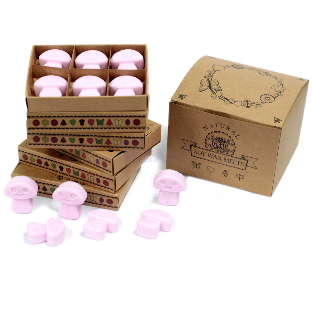 Ylang Ylang - Caja de 6 ceras de Soja 