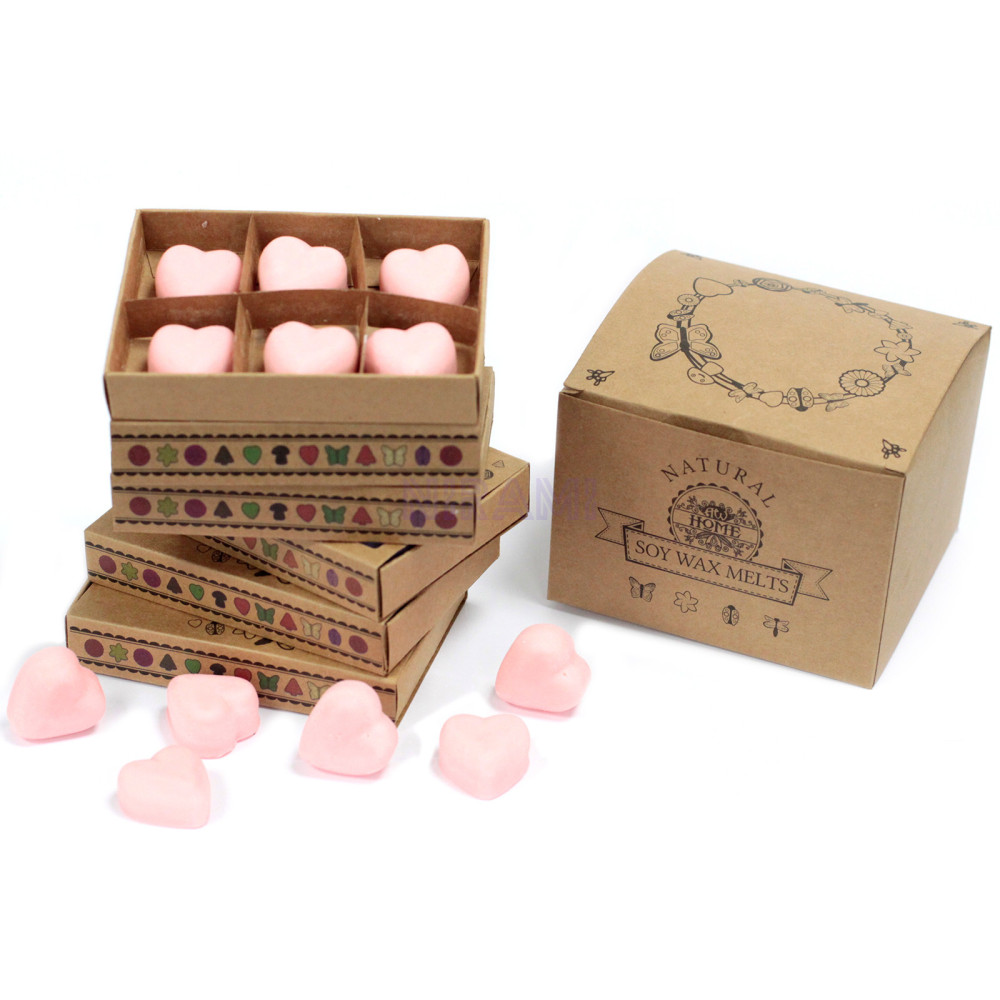 Sangre de Dragon - Caja de 6 ceras de Soja 