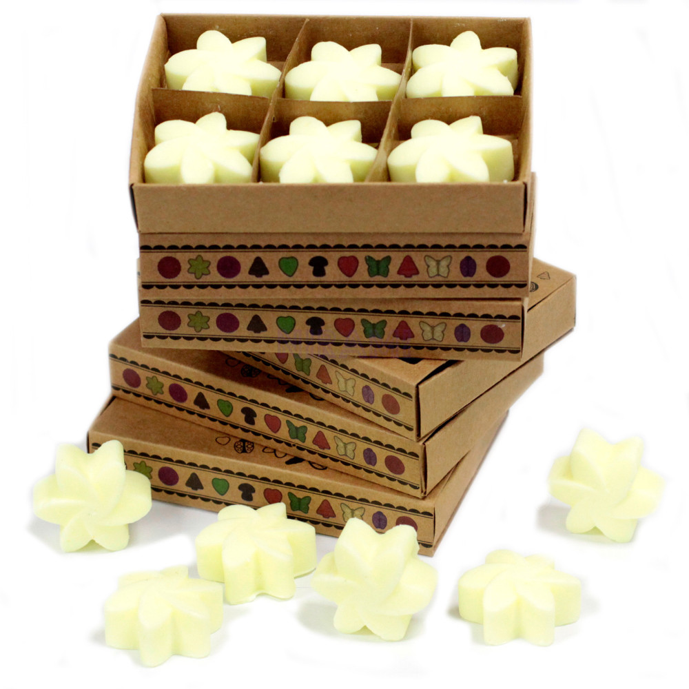 Limón - Caja de 6 ceras de Soja 