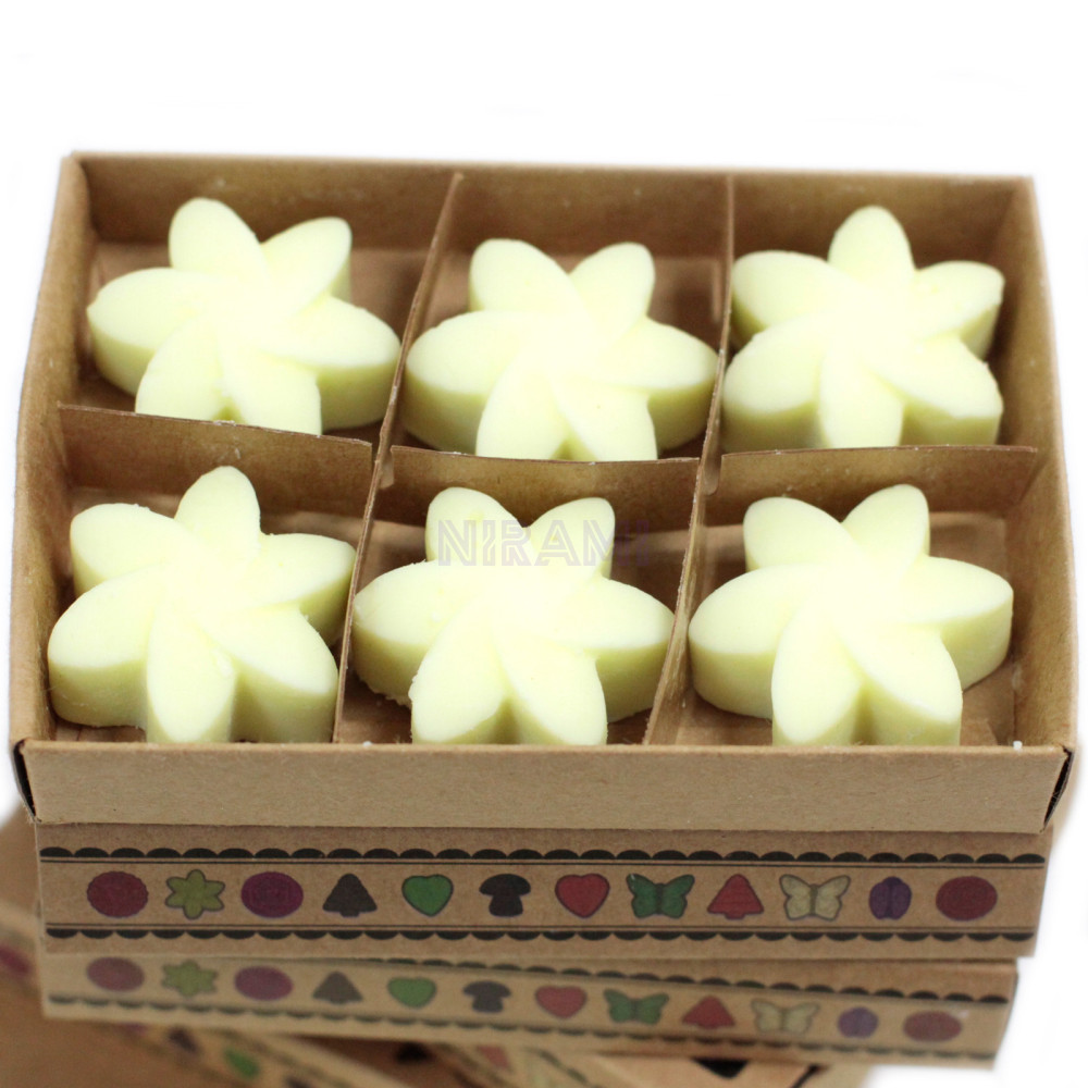 Limón - Caja de 6 ceras de Soja 