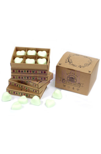 Sandía - Caja de 6 ceras de Soja 