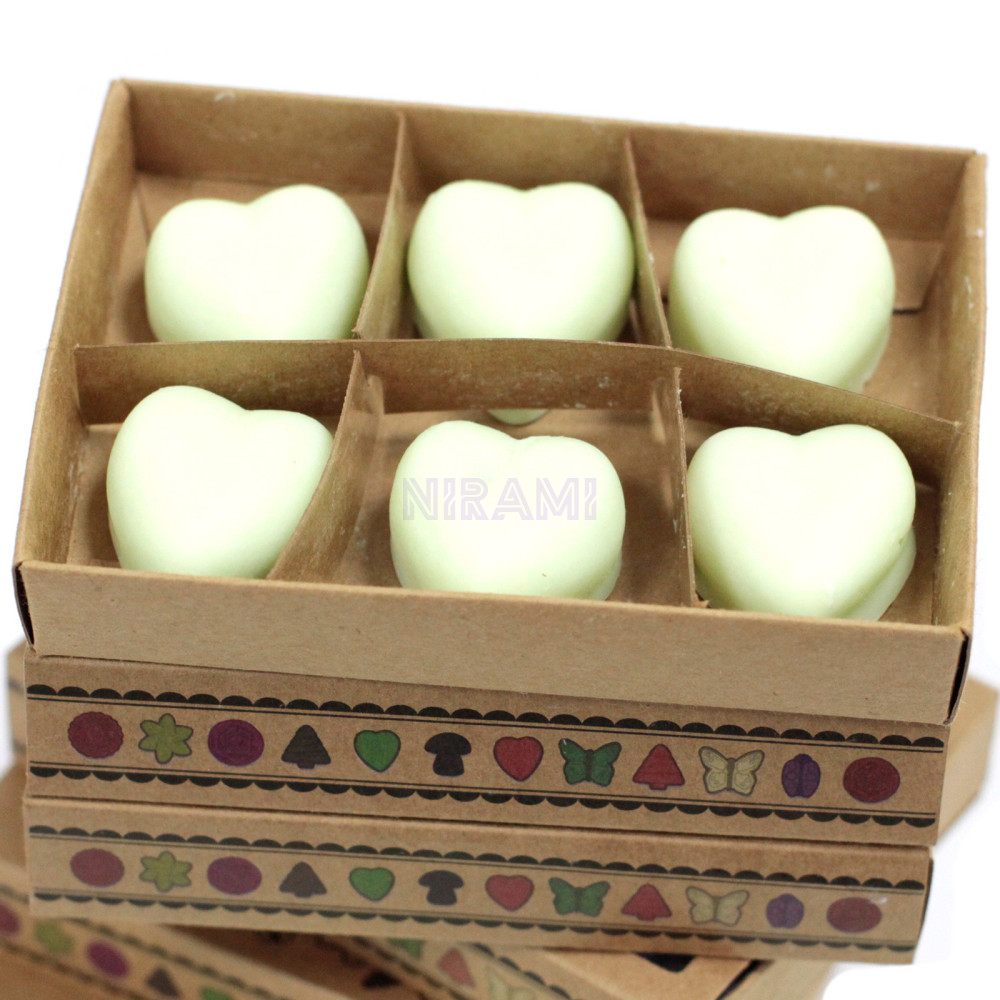 Sandía - Caja de 6 ceras de Soja 