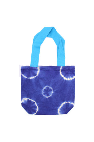 Bolsa de Algodon Natural con Diseño "Tie Dye" (220g)- 38x42…