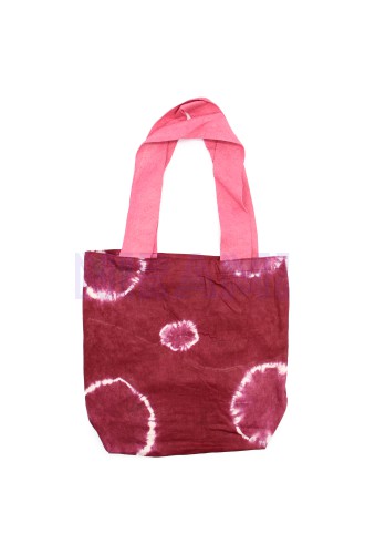 Bolsa de Algodon Natural con Diseño "Tie Dye" (220g)- 38x42…