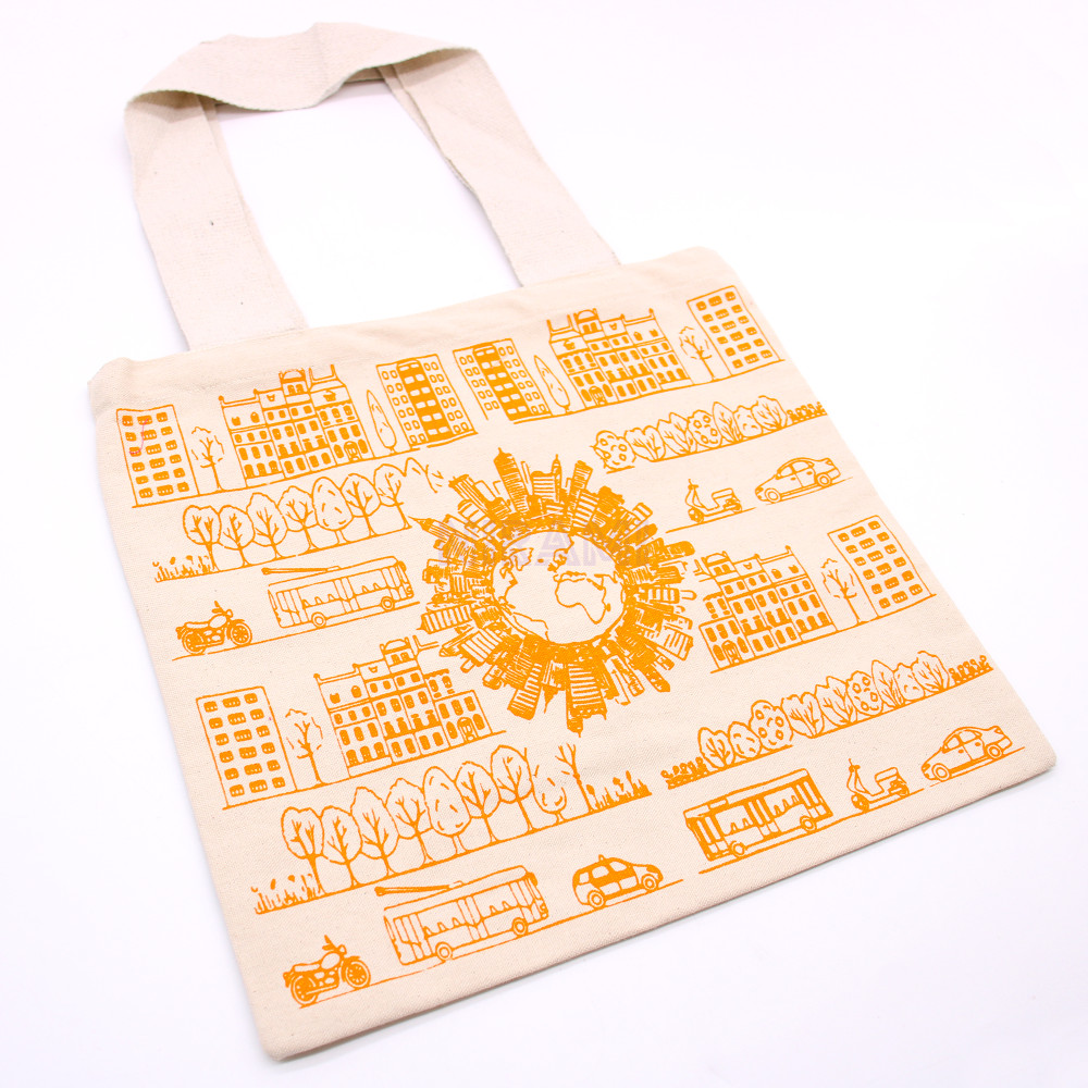 Bolsas de Algodón Grande - 38x42cm - Vida Urbana - 280g