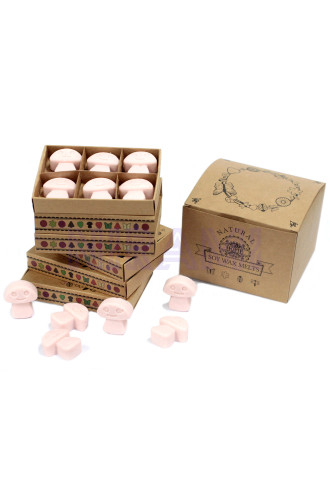Sándalo - Caja de 6 ceras de Soja 