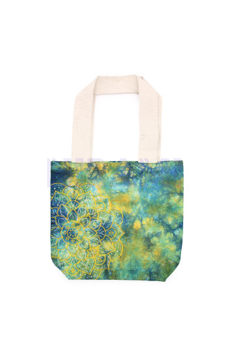 Bolsas de Algodón "Tie Dye" (170g) - 38x42x12cm - Mandala -…