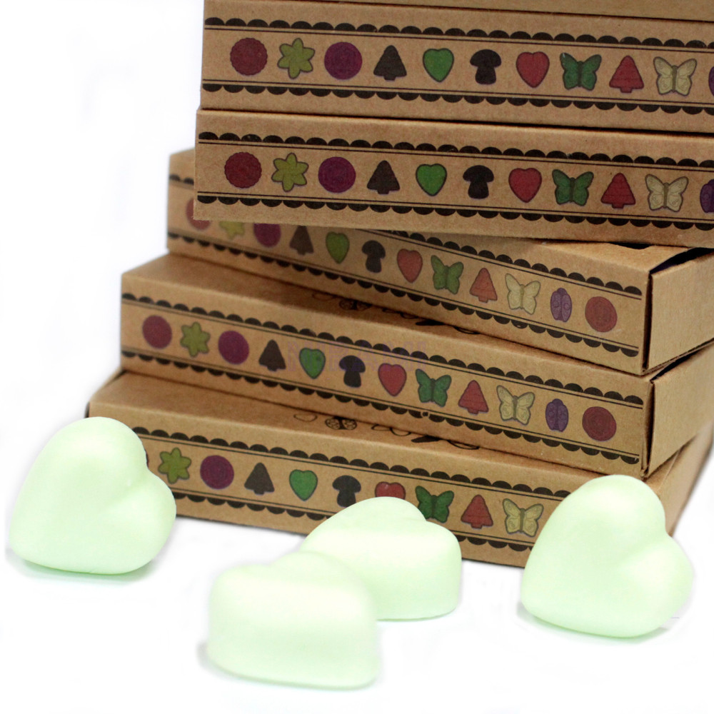 Menta y mentol - Caja de 6 ceras de Soja 