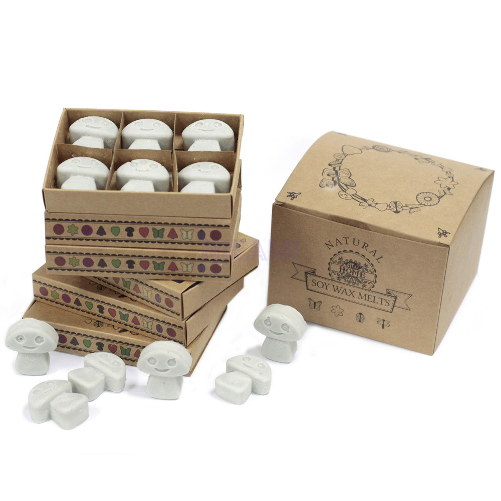 Pachulí - Caja de 6 ceras de Soja 