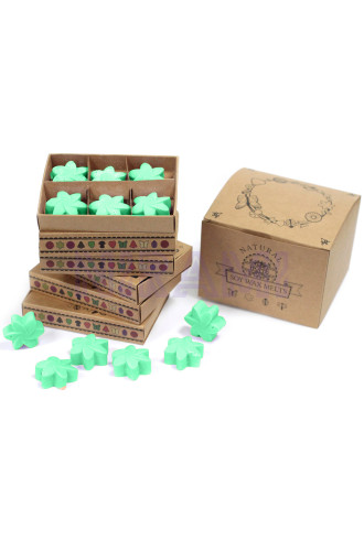 Jardín escondido - Caja de 6 ceras de Soja 