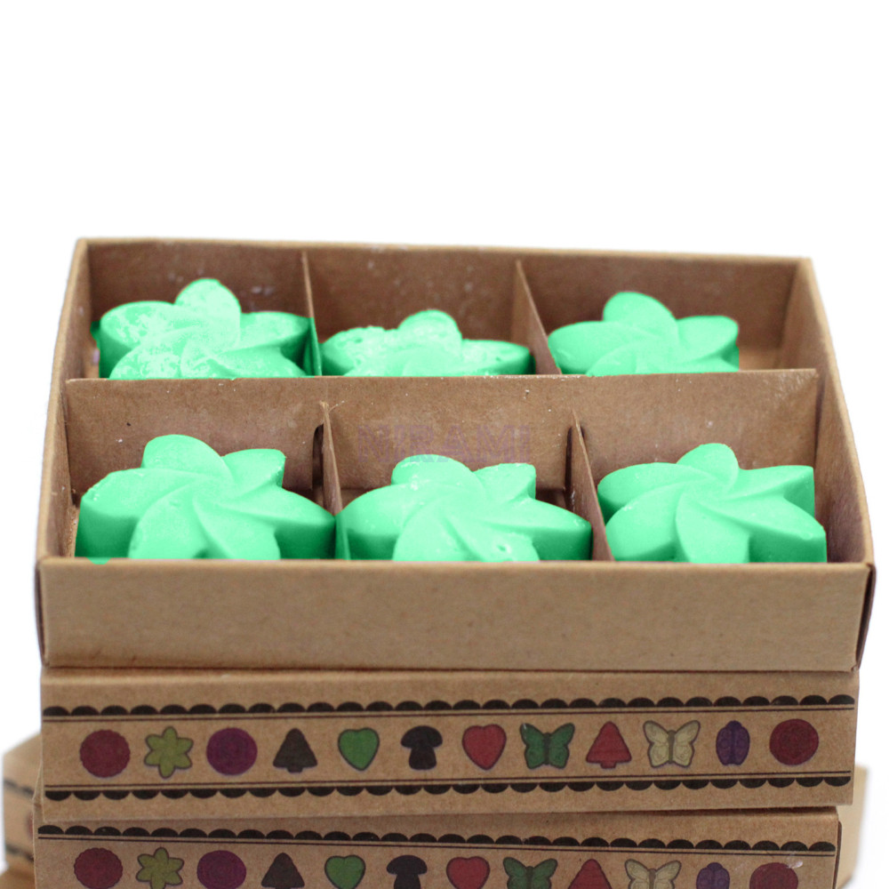 Jardín escondido - Caja de 6 ceras de Soja 