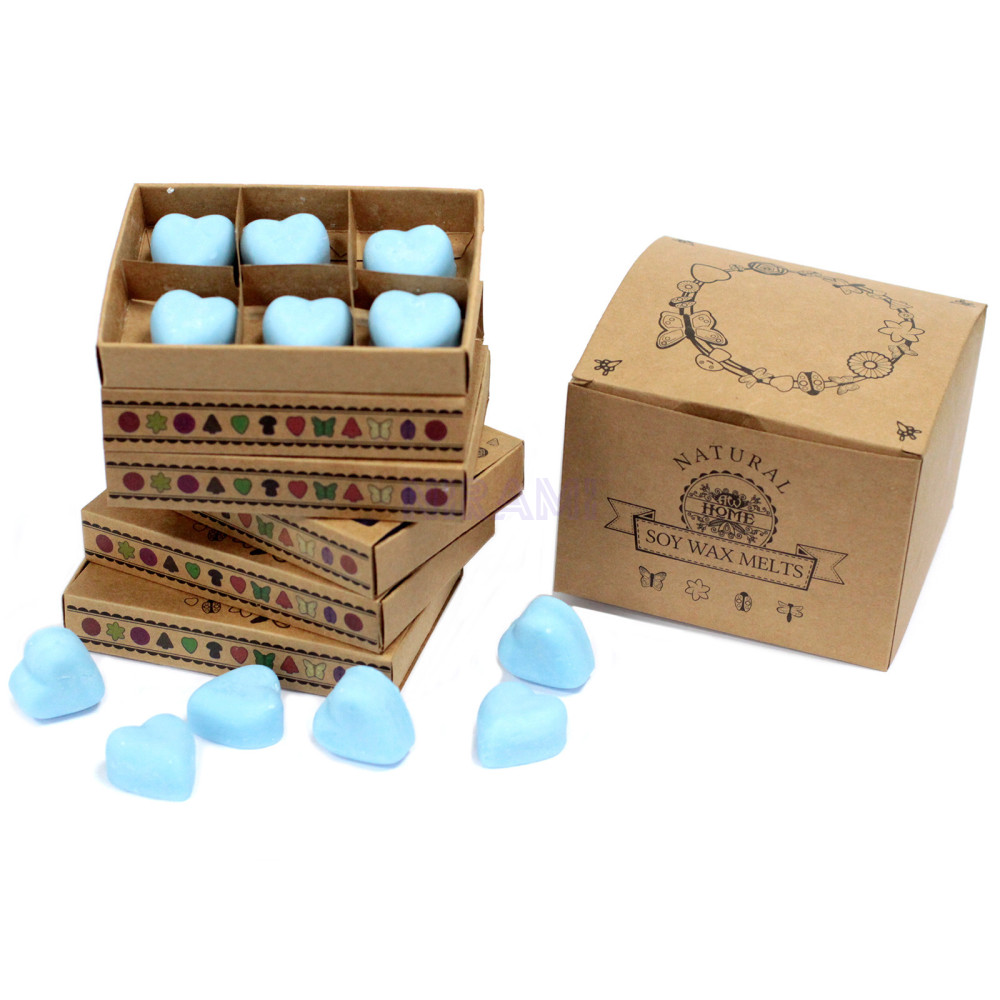 Baya de gota - Caja de 6 ceras de Soja 
