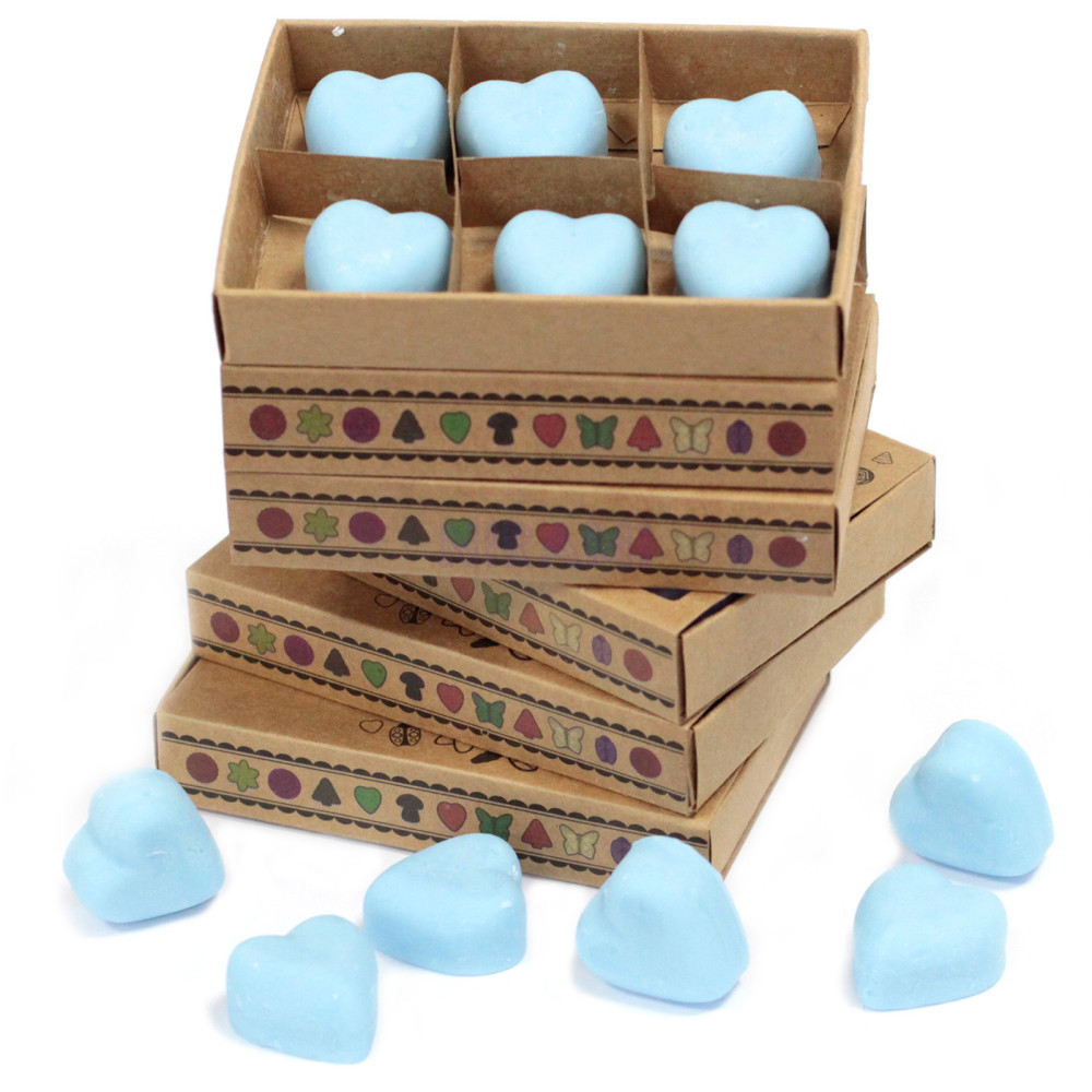 Baya de gota - Caja de 6 ceras de Soja 