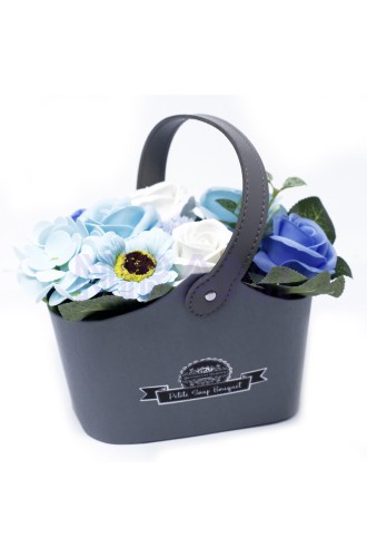 Bouquet Petite Cesta - Azules Calmantes