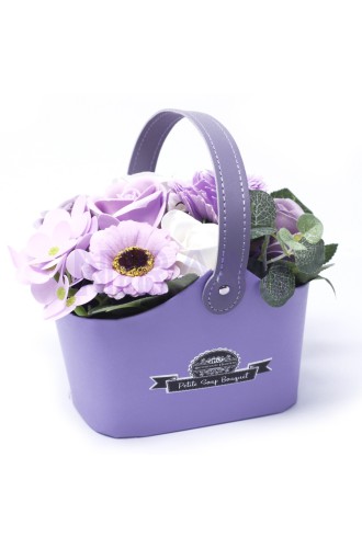 Bouquet Petite Cesta - Lavanda suave