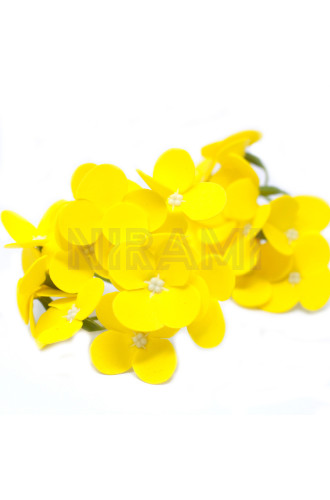 Flores de Jabón Manualidades - Jacinto - amarilla
