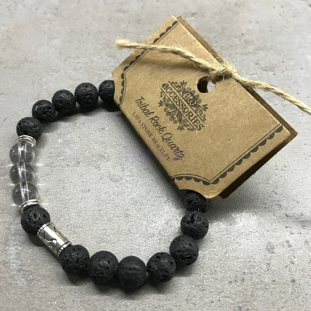 Buda - Chakra Pulsera de Piedra de Lava 