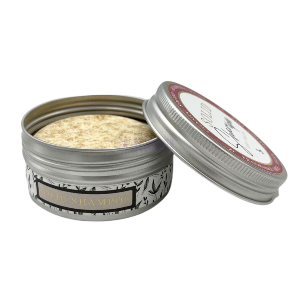 70g Champú Artesanal Solido en Lata - Cabello Seco