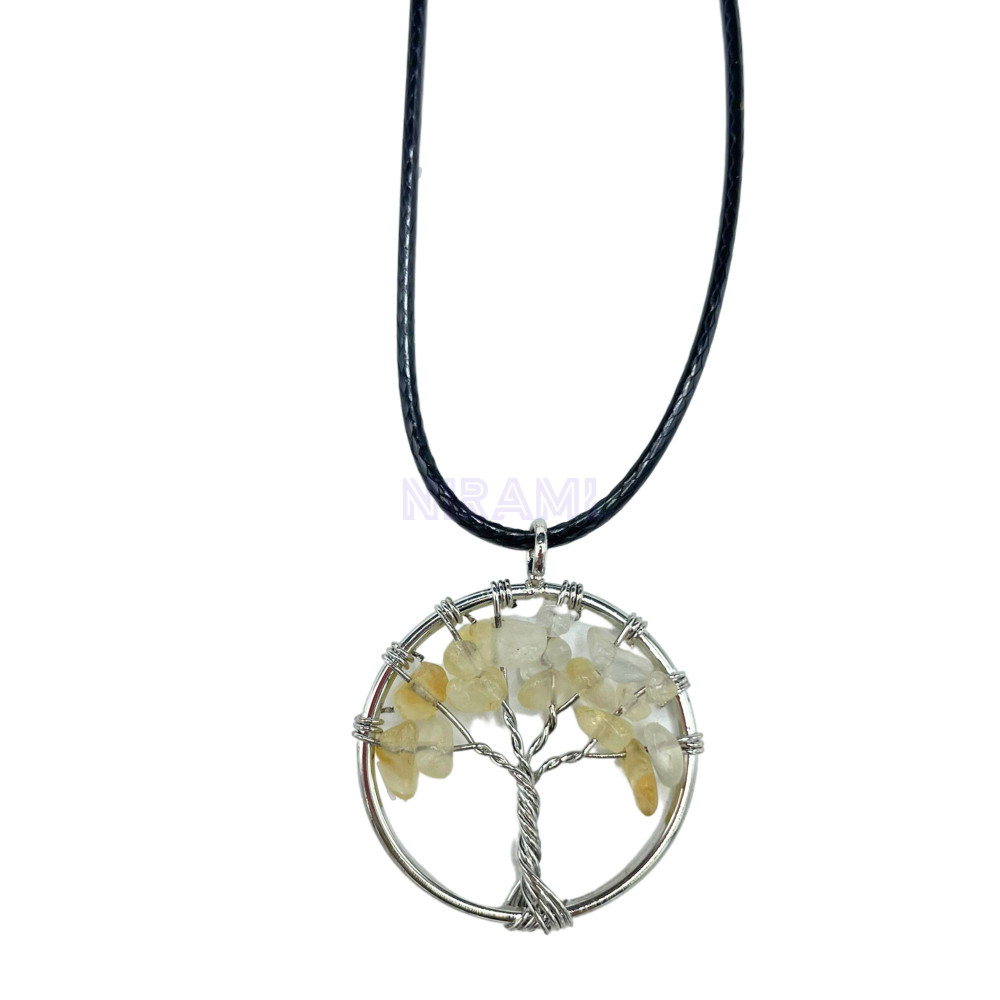Cornalina - Colgante Árbol de la Vida 