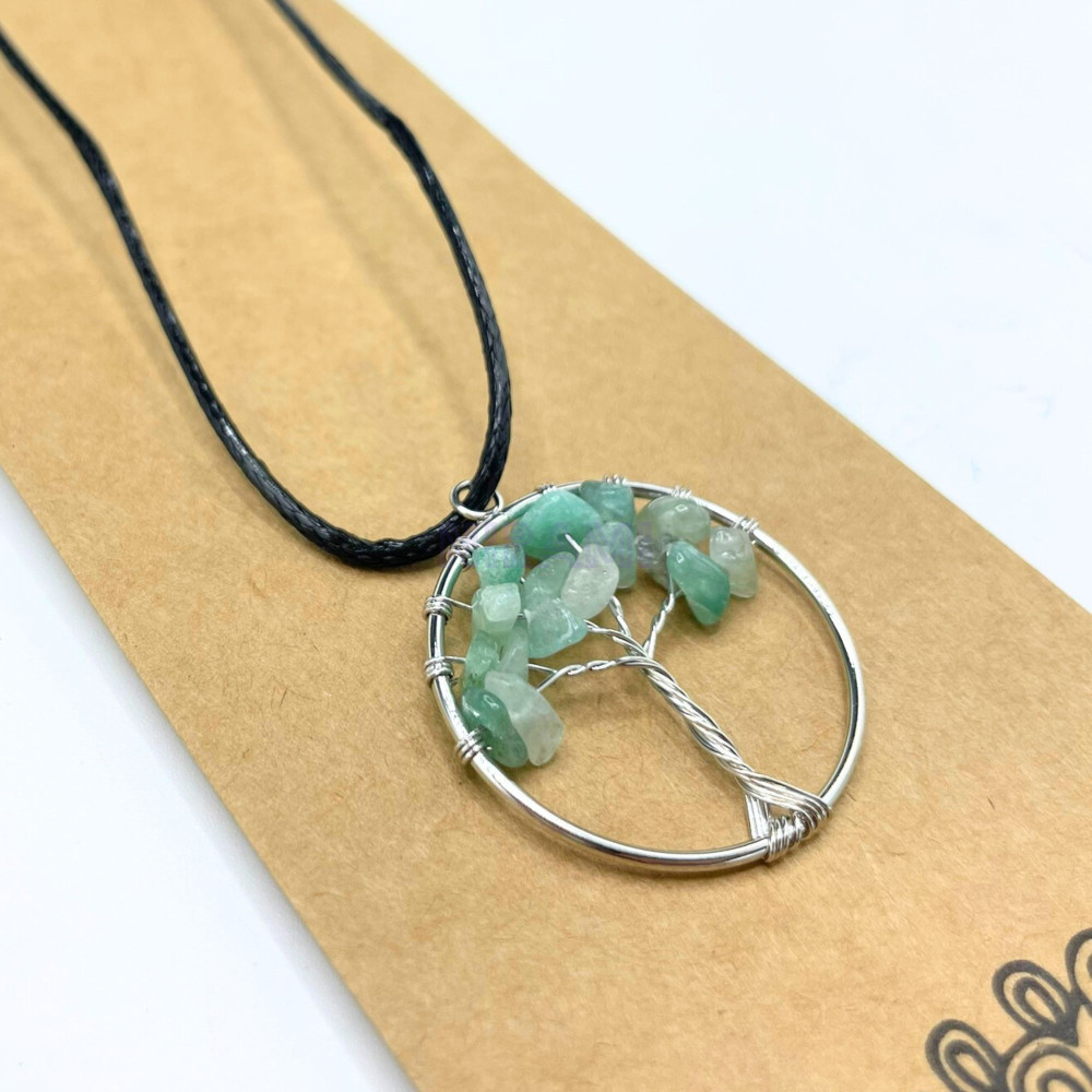Jade - Colgante Árbol de la Vida 